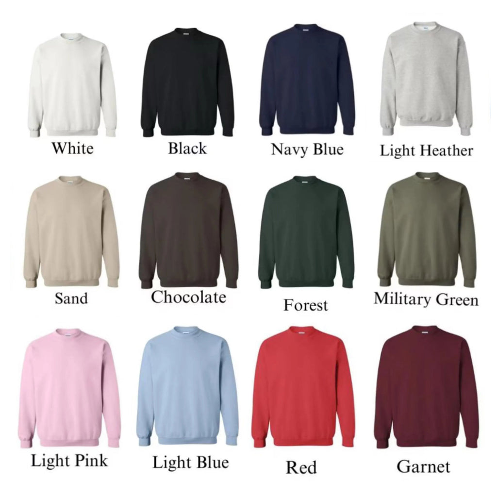Embroidered City Crewneck Sweatshirt